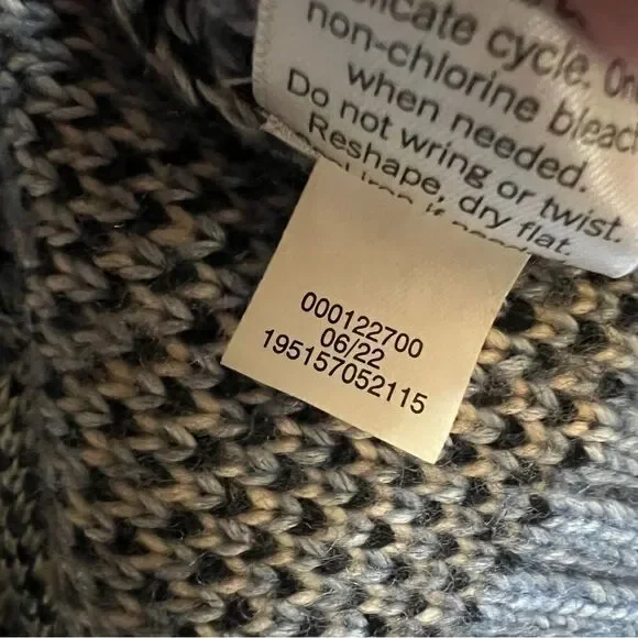 Nine West leopard flare sleeve sweater - Picture 5 of 6